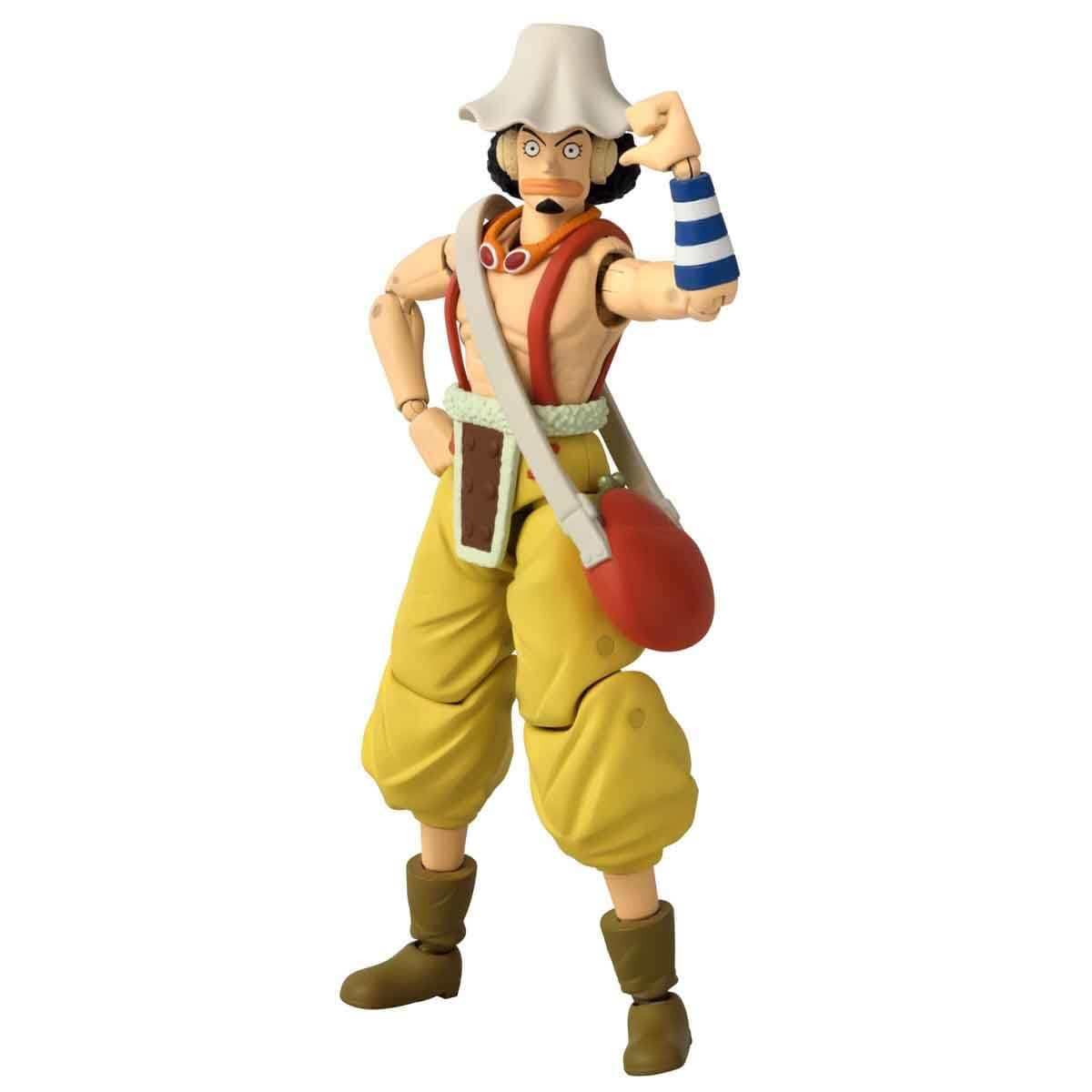 BANDAI – Anime Heroes – One Piece Figur – Lorenor Zorro 17 cm Three Sword Style – Offizielle Lizenz One Piece – Bewegliche Manga Figur Zorro 3 Schwerter – Spielzeug für Kinder ab 4 Jahren – 37052