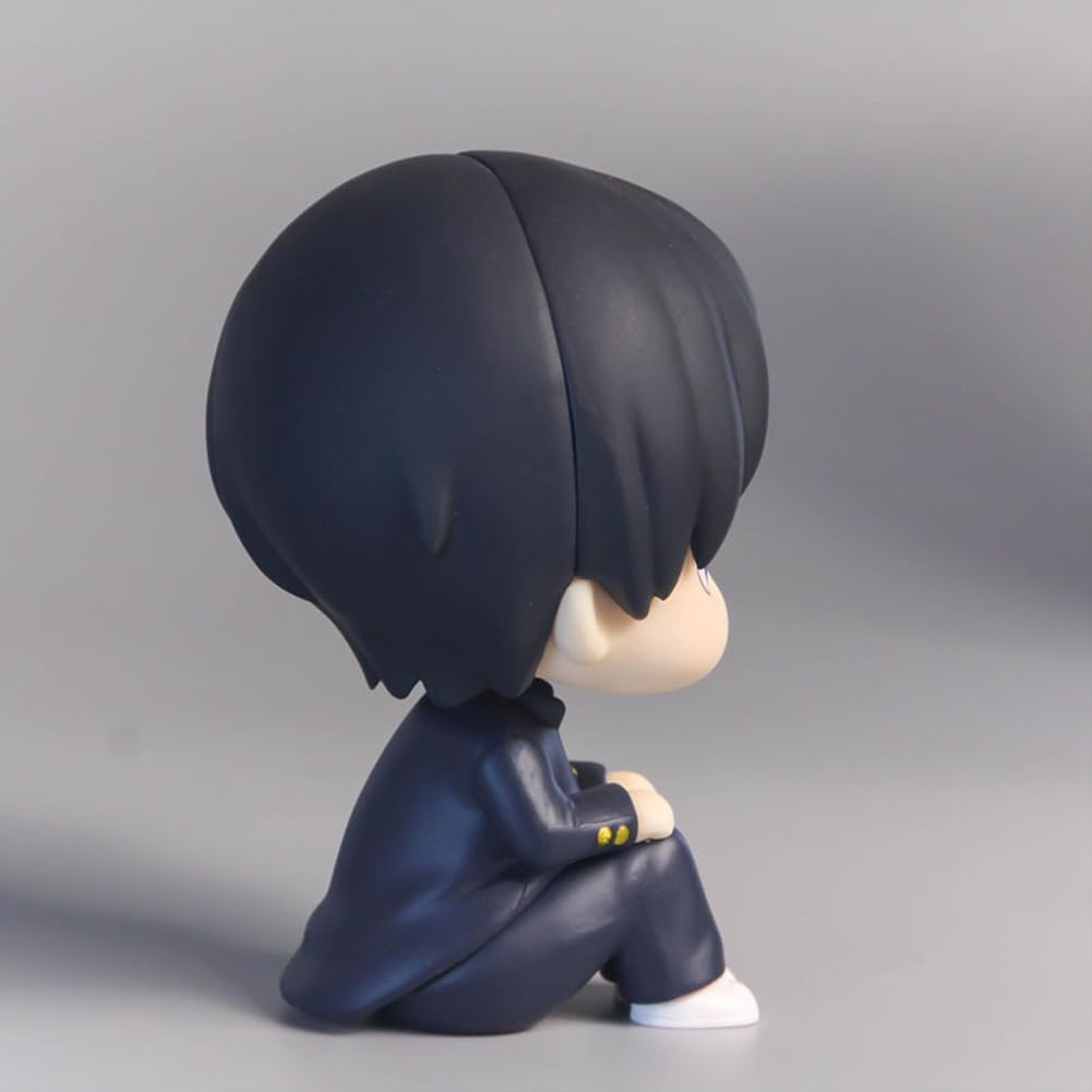Haikyuu Figur Hinata Syouyou/Kageyama Statue - Nudelstopper Modell 10 cm - Sammlerstück PVC Sitzpose Skulptur Desktop Ornament