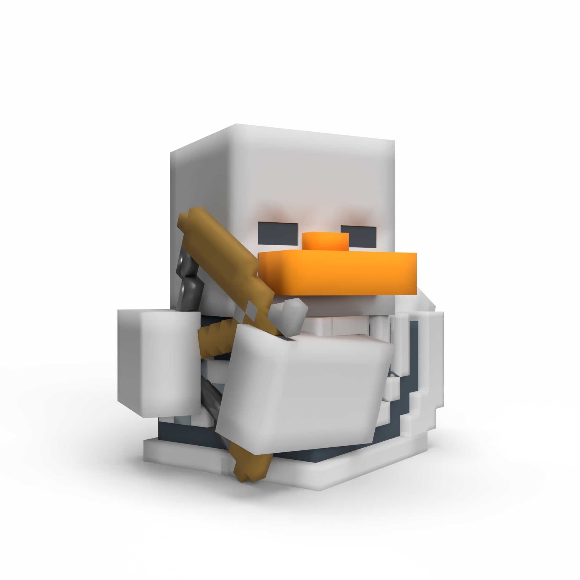 TUBBZ Erste Ausgabe Steve Sammler-Vinyl-Gummientenfigur - Offizielles Minecraft Merchandise - Filme & Videospiele