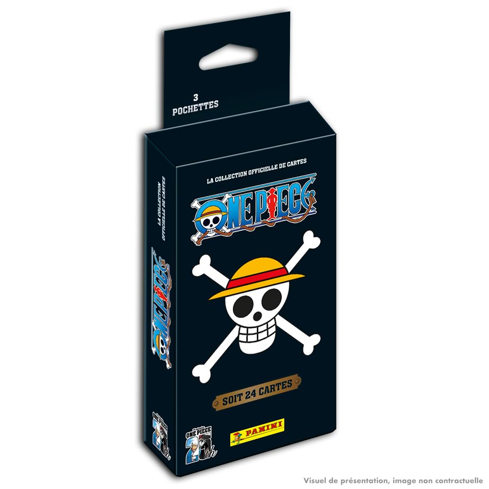 Panini One Piece Trading Cards 25EME Anniversary Box mit 18 Taschen (8 Karten), 004897BOX18F