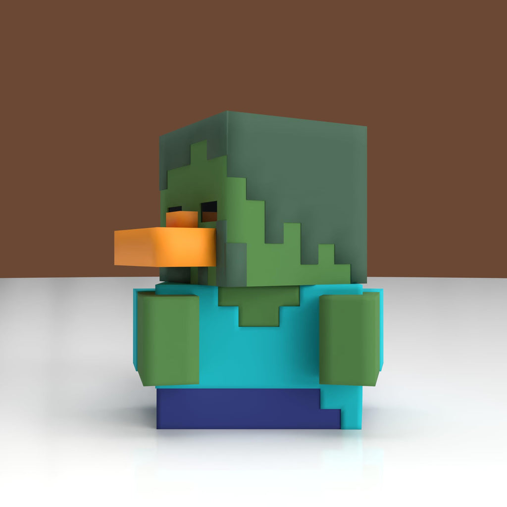 TUBBZ Erste Ausgabe Steve Sammler-Vinyl-Gummientenfigur - Offizielles Minecraft Merchandise - Filme & Videospiele