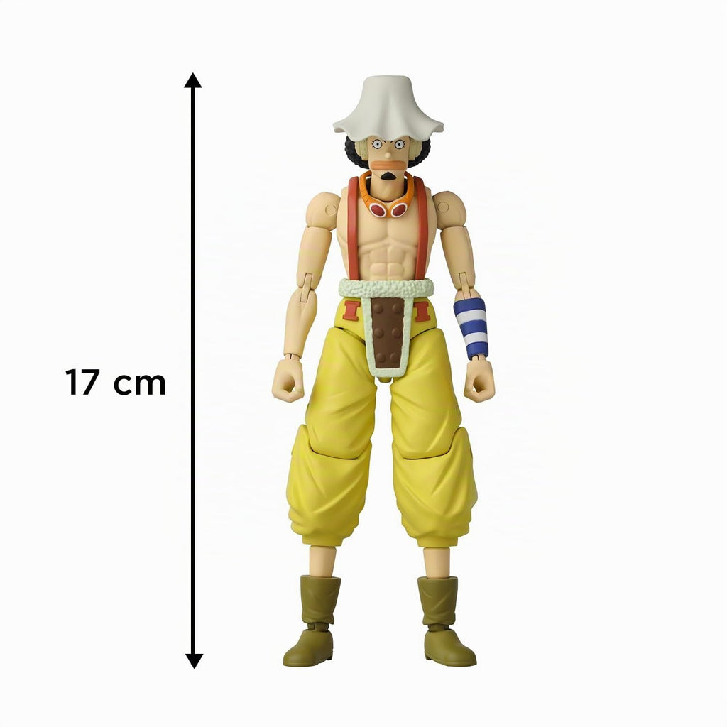 BANDAI – Anime Heroes – One Piece Figur – Lorenor Zorro 17 cm Three Sword Style – Offizielle Lizenz One Piece – Bewegliche Manga Figur Zorro 3 Schwerter – Spielzeug für Kinder ab 4 Jahren – 37052