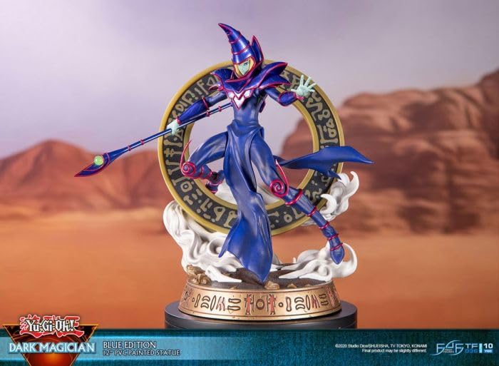 Unbekannt First4Figures YU-GI-OH! - Dark Magician Blue Version - Statuette '29x30x17cm'