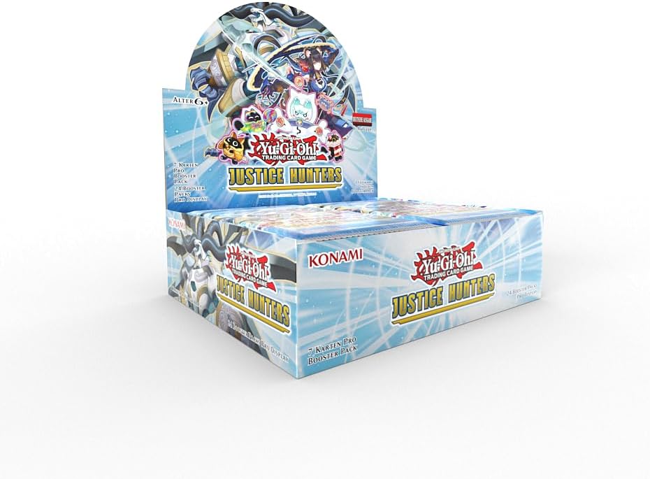 Yu-Gi-Oh! Trading Card Game Justice Hunters – Display – 1. Auflage – Deutsche Ausgabe