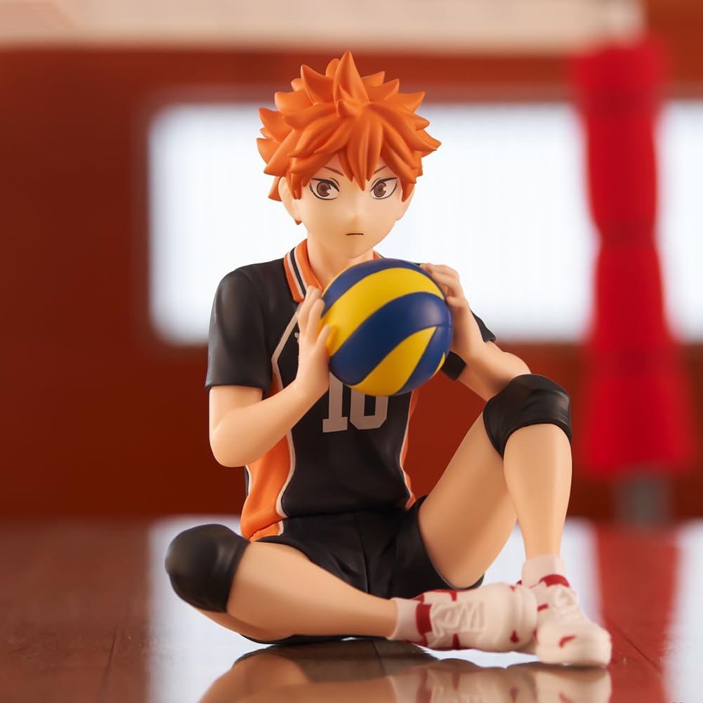 Haikyuu Figur Hinata Syouyou/Kageyama Statue - Nudelstopper Modell 10 cm - Sammlerstück PVC Sitzpose Skulptur Desktop Ornament