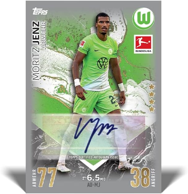 Topps Bundesliga Match Attax Extra 2024 - Display Box - 24 Päckchen pro Box (288 Bundesliga Match Attax Extra Karten).