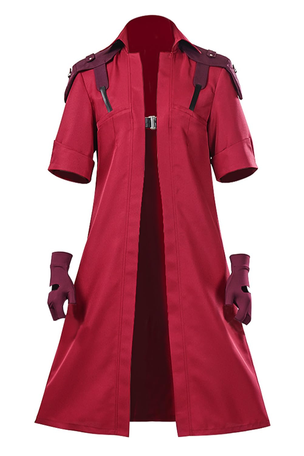 Devil Cosplay Herren Anime Kostüm Mantel Jacke Handschuhe Halloween Karneval Outfits