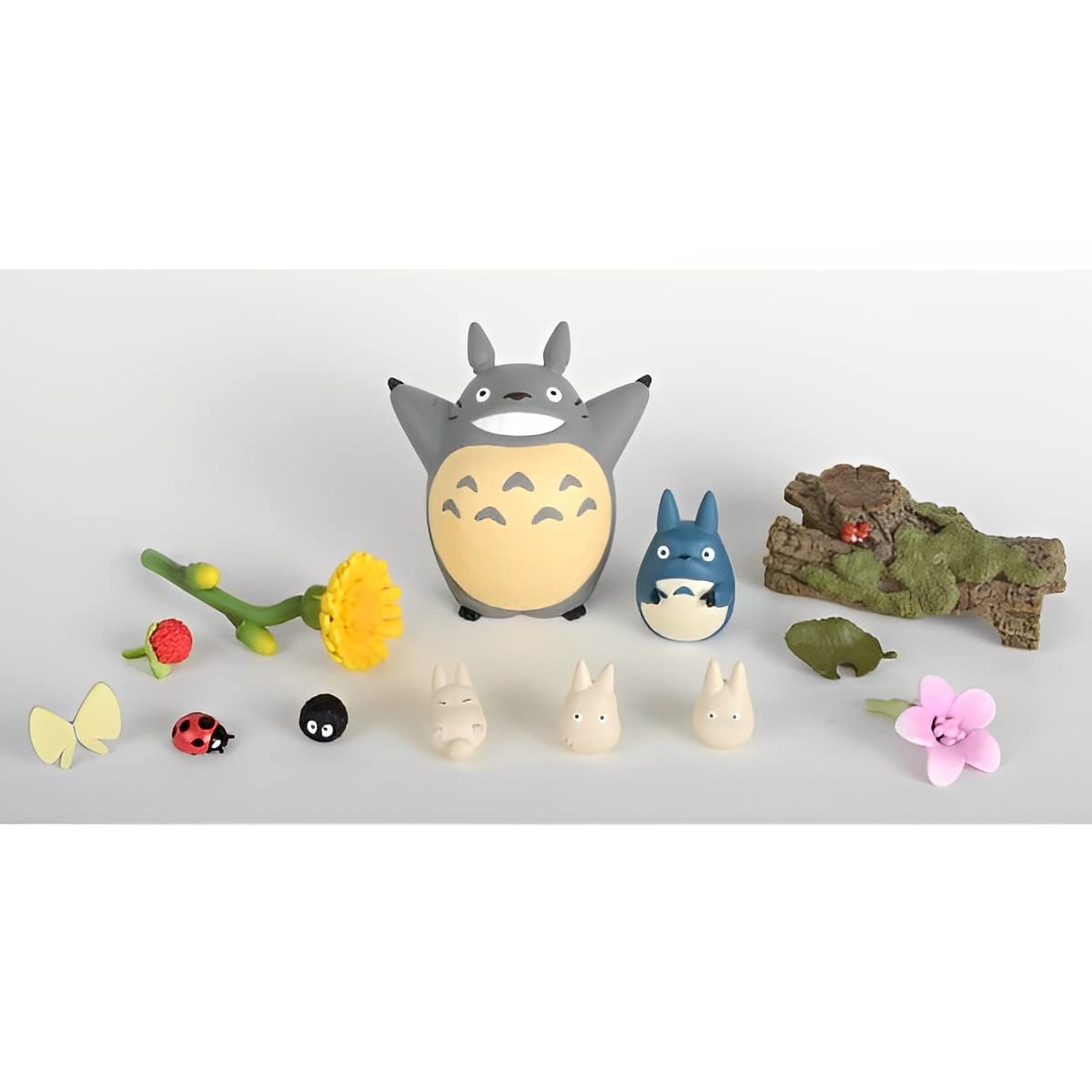 Ensky Mein Nachbar Totoro Nosechara (Blumen und Totoro) NOS-83 Sammlerfigur zum Stapeln und Dekorieren (ab 15 Jahren) Nosekyara