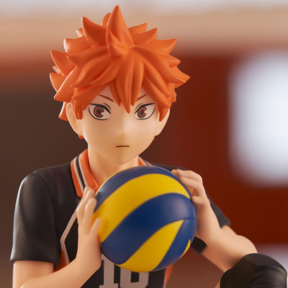 Haikyuu Figur Hinata Syouyou/Kageyama Statue - Nudelstopper Modell 10 cm - Sammlerstück PVC Sitzpose Skulptur Desktop Ornament