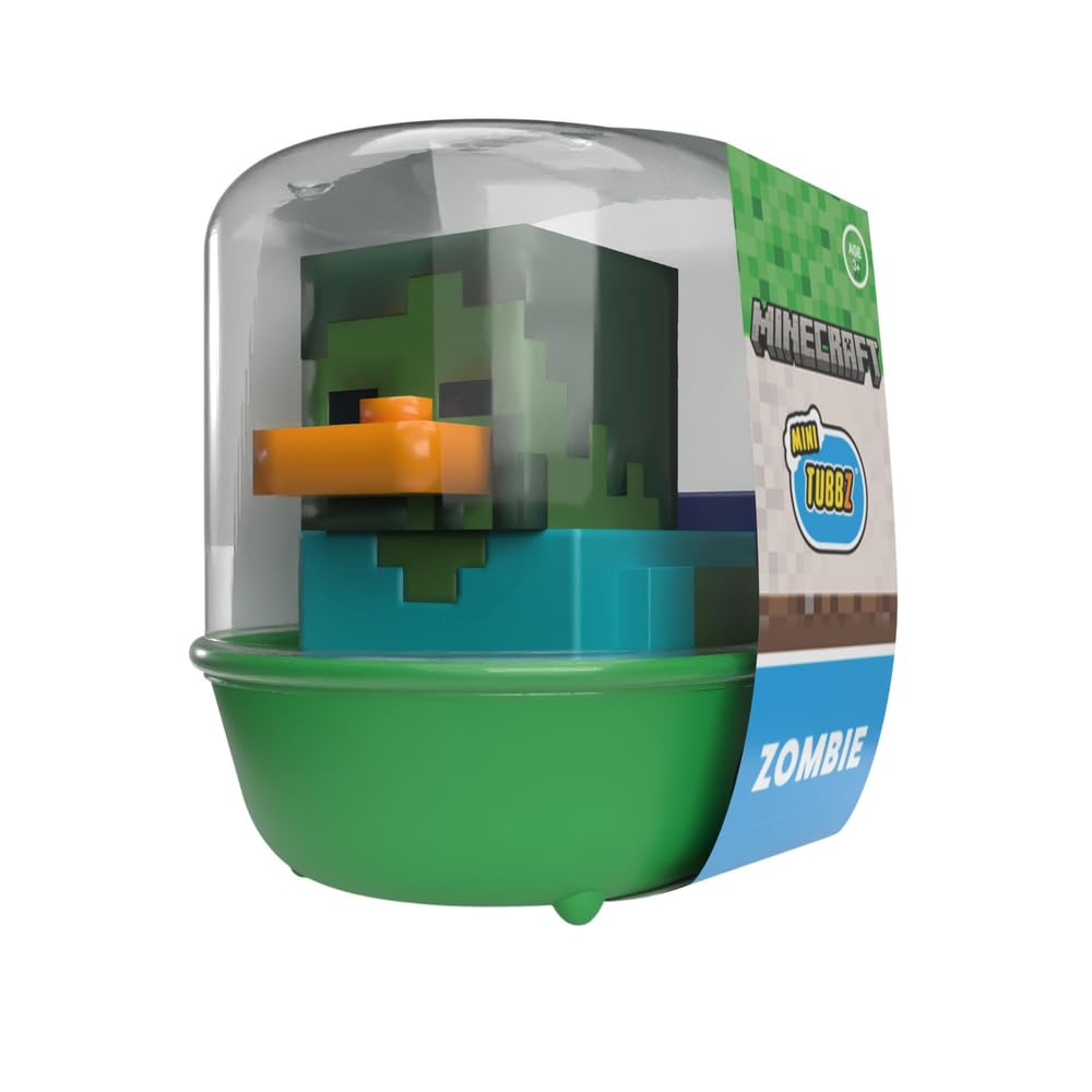 TUBBZ Erste Ausgabe Steve Sammler-Vinyl-Gummientenfigur - Offizielles Minecraft Merchandise - Filme & Videospiele