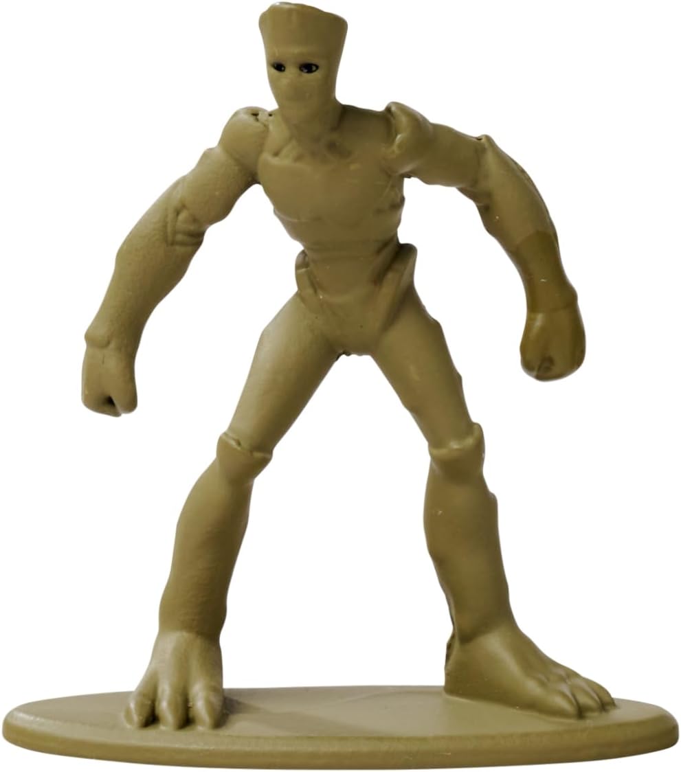 Jada Toys Marvel Figur (1x Mystery Figure im Blind Pack) - 1 Überraschungs-Sammelfigur aus 12 Marvel Figuren, Nano-Metallfigur für Fans und Kinder ab 3 Jahre, 4 cm, Welle 3