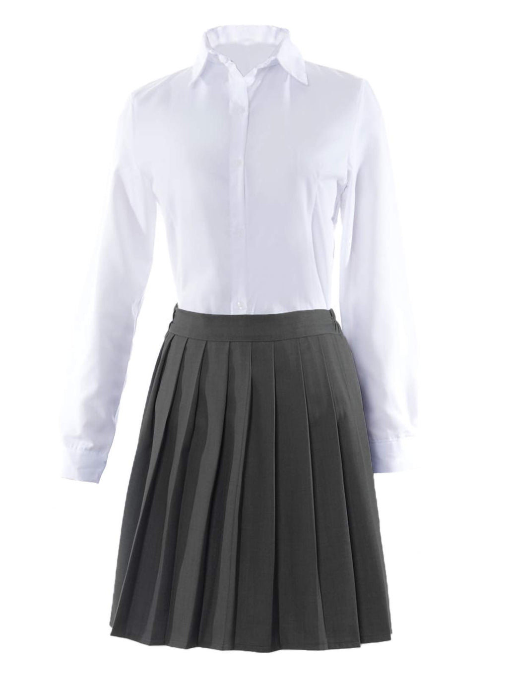 FStory&Winyee Zauberer Set Bluse Rock Weste Krawatte Brille Kostüm Zubehör für Kinder Erwachsene Zubehör Set Striped Tie Gestreifte Krawatte zum Karneval Fasching Halloween