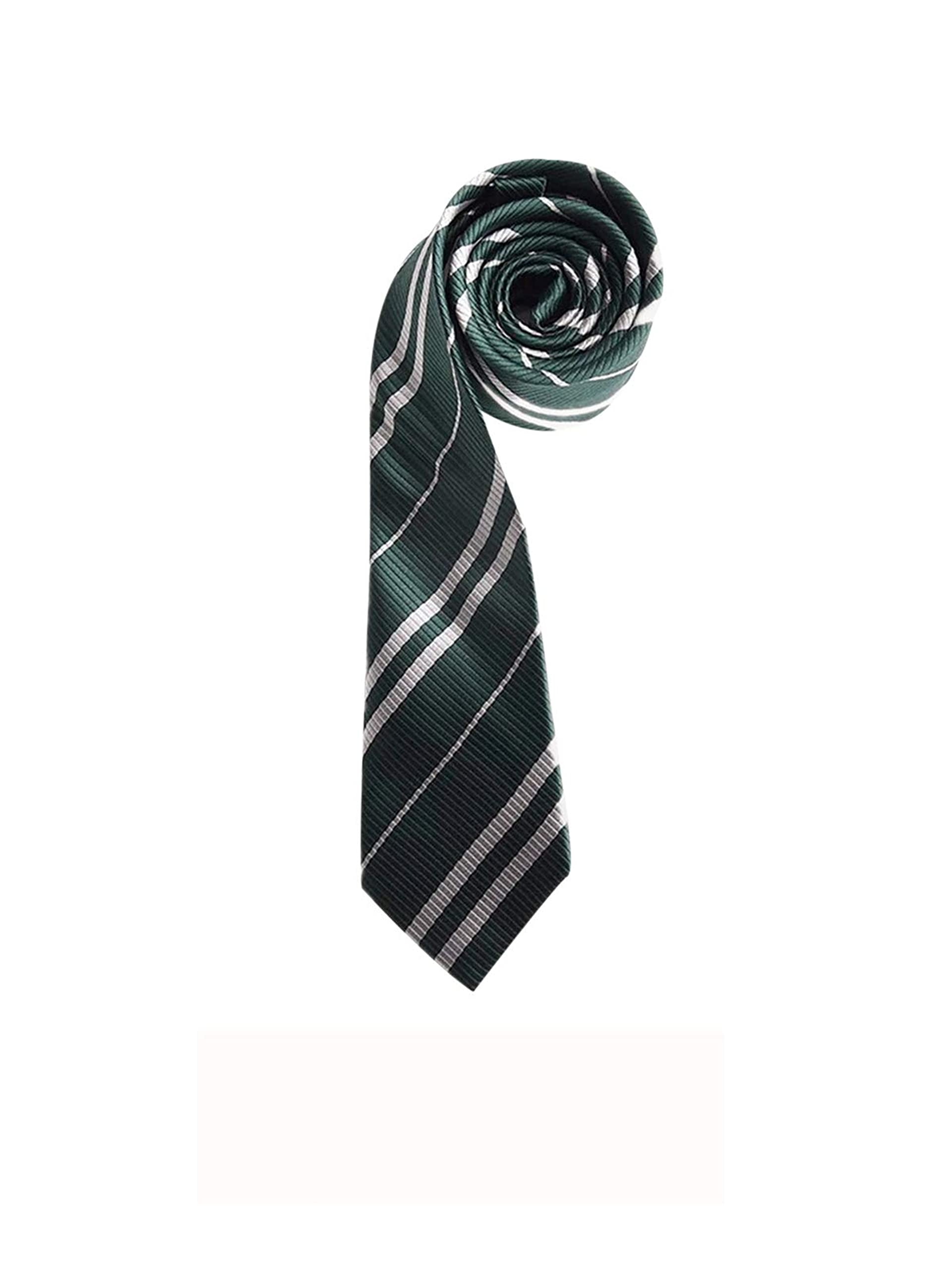 FStory&Winyee Zauberer Set Bluse Rock Weste Krawatte Brille Kostüm Zubehör für Kinder Erwachsene Zubehör Set Striped Tie Gestreifte Krawatte zum Karneval Fasching Halloween