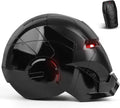 Iron Hero MK 5 Black Edition Sammlerhelm für Herren 1:1 mit Stimme, Touch und Fernbedienung, LED-Augen und realistischen Soundeffekten, Cosplay-Geschenk und Display für Erwachsene und Jugendliche