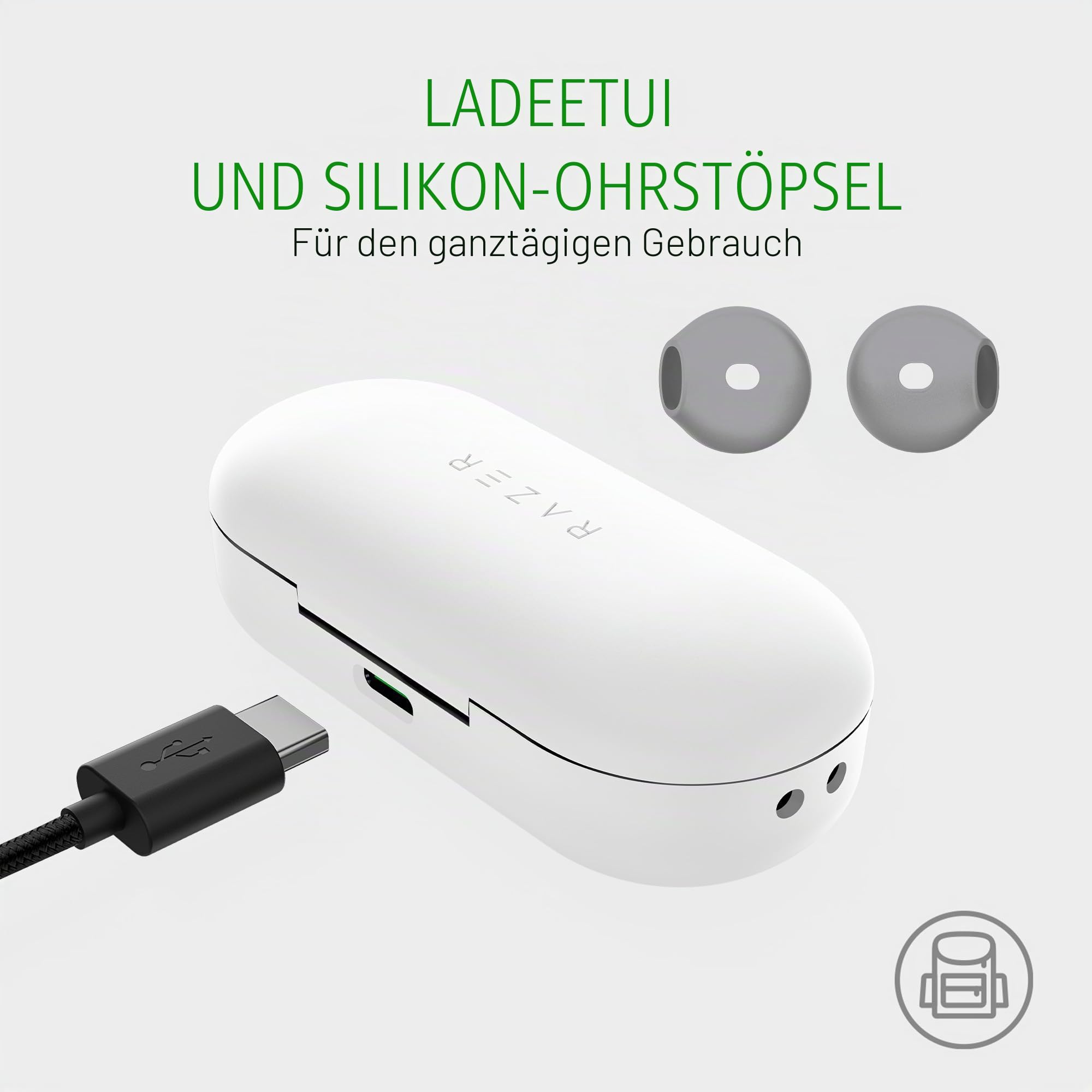 Razer Hammerhead HyperSpeed - Drahtlose Multiplattform-Gaming in ear Kopfhörer für Xbox (True Wireless Gaming Earbuds mit HyperSpeed Wireless & Bluetooth 5.3, Chroma RGB) Schwarz