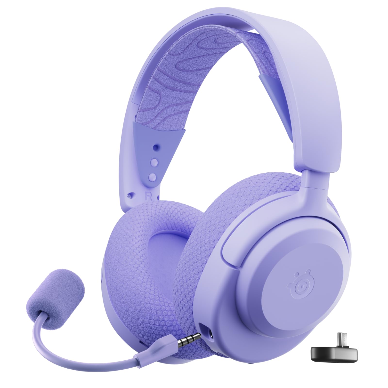 SteelSeries Arctis Nova 3P Wireless - PS5 Headset & PC Gaming Headset – App-Steuerung – 40 Std. Akku – Neodym-Magnet-Treiber – 2,4 GHz/Bluetooth – Abnehmbares Mikrofon – Für PS5, PC, Switch - Schwarz
