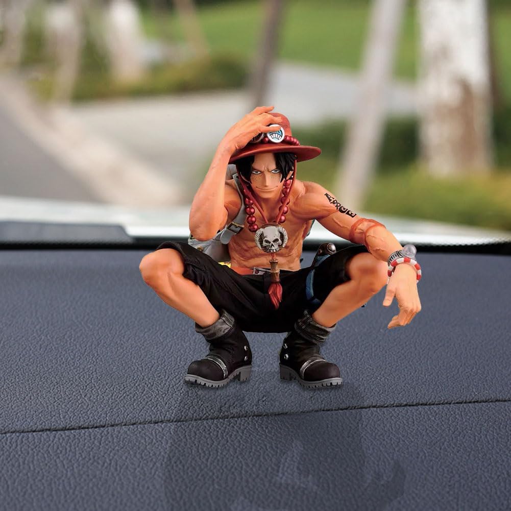 ZKTSRY Portgas·D· Ace Figur, Heimdekoration, Anime-Figur, PVC-Statue, Geschenke, Sammeln, Anime-Statuen, Modelldekoration