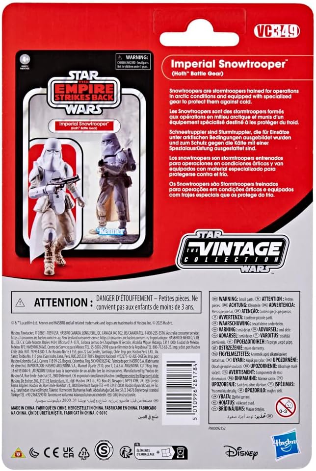 Star Wars The Vintage Collection Imperialer Schneetruppler (Hoth Ausrüstung), Star Wars: Das Imperium schlägt zurück Action-Figur (Skala 9,5 cm)