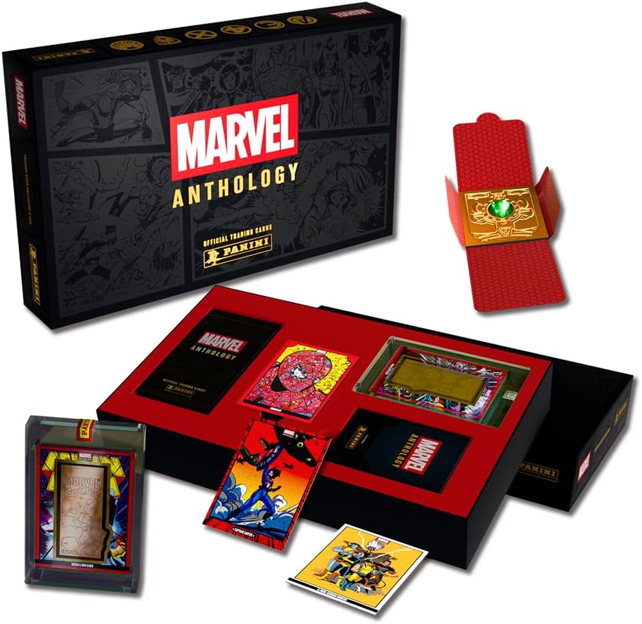 Panini Marvel Anthology Trading Cards Treasure Box