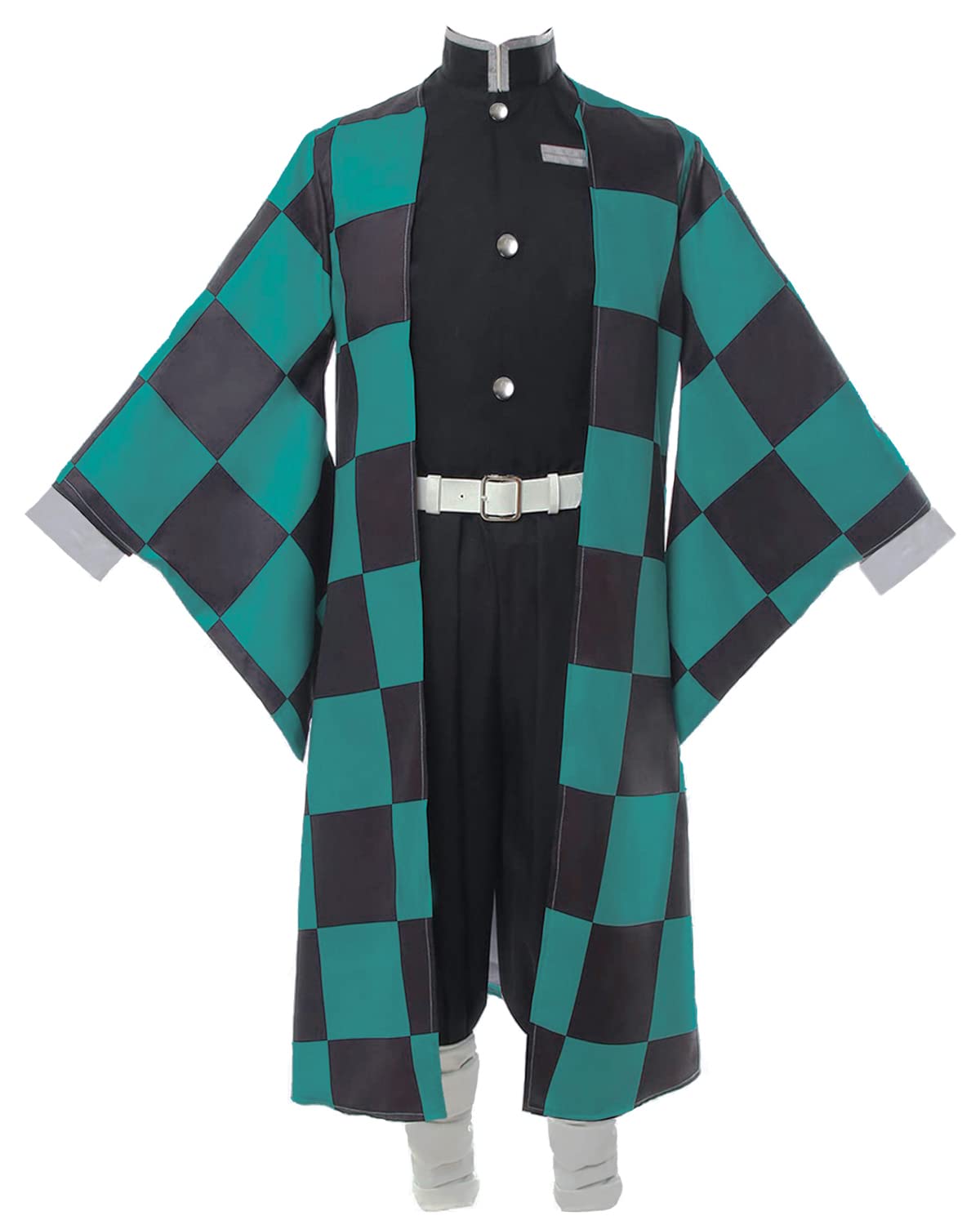Fiamll Tanjirou Zenitsu Giyuu Cosplay Kostüm für Japanischer Anime Kimono demon cosplay Outfit Halloween Kostüm