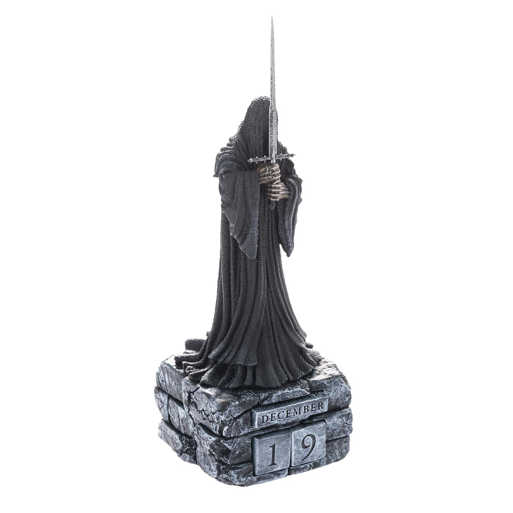 Grupo Erik Der Herr der Ringe Nazgûl Ewiger Kalender Figur | 3D Kalender Tischkalender zum Aufstellen - Dauerkalender - Offizieller Der Herr der Ringe Fanartikel Büro Deko