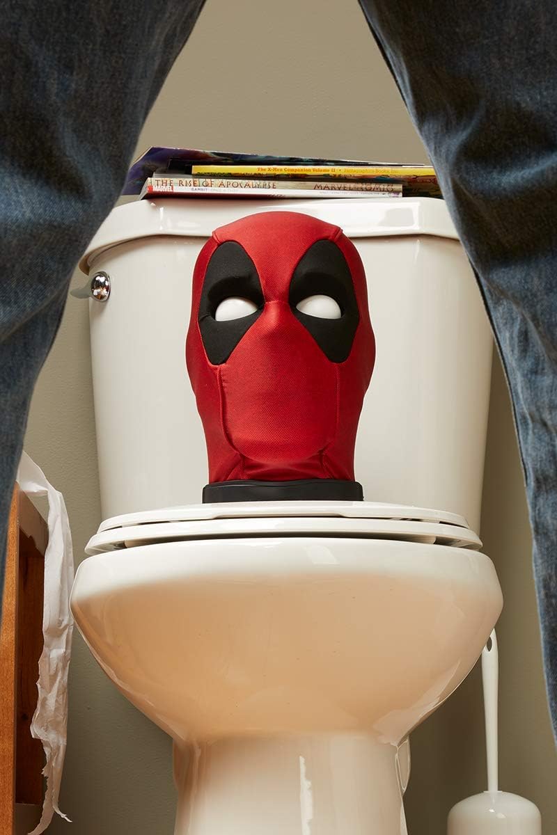 Hasbro Marvel Legends Deadpools Interaktiver Premium Kopf, Beweglich, Elektronische Sprachfunktion (nur in Englisch), App-optimiertes Sammlerobjekt für Erwachsene