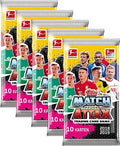 Topps Match Attax Bundesliga 2018/19 - 5 Booster a 10 Karten = 50 Stück