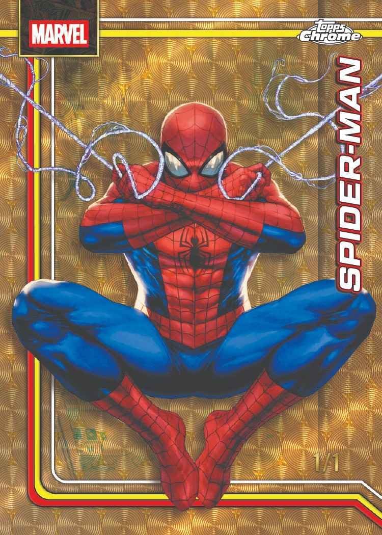 2026 Topps Chrome® Marvel-Comics – Vorteilsbox (4 Karten pro Packung, 8 Packungen pro Box) Finden Sie exklusive fantastische Vier-Jubiläumseinsätze!