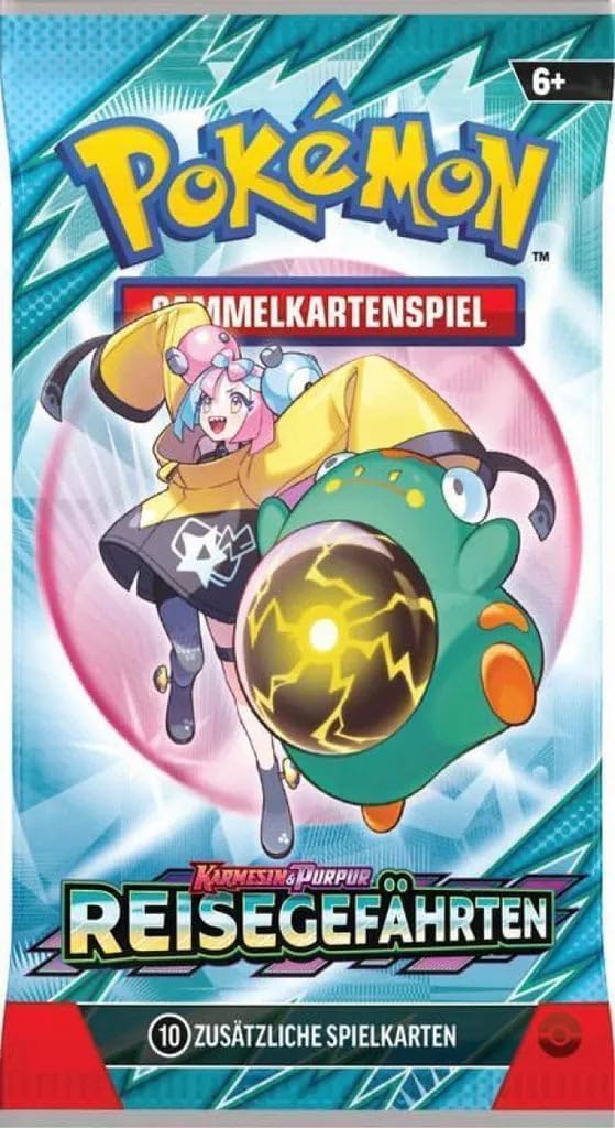 Pokémon TCG: Karmesin&Purpur - Reisegefährten (KP09) Booster Pack - DE