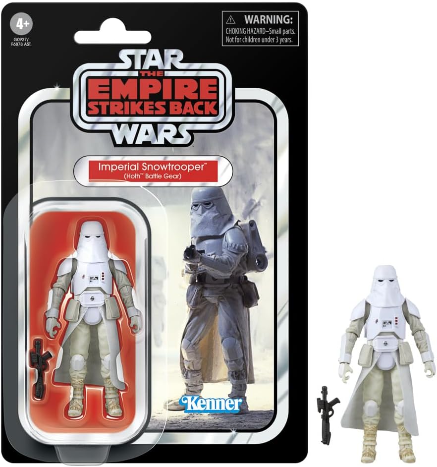 Star Wars The Vintage Collection Imperialer Schneetruppler (Hoth Ausrüstung), Star Wars: Das Imperium schlägt zurück Action-Figur (Skala 9,5 cm)