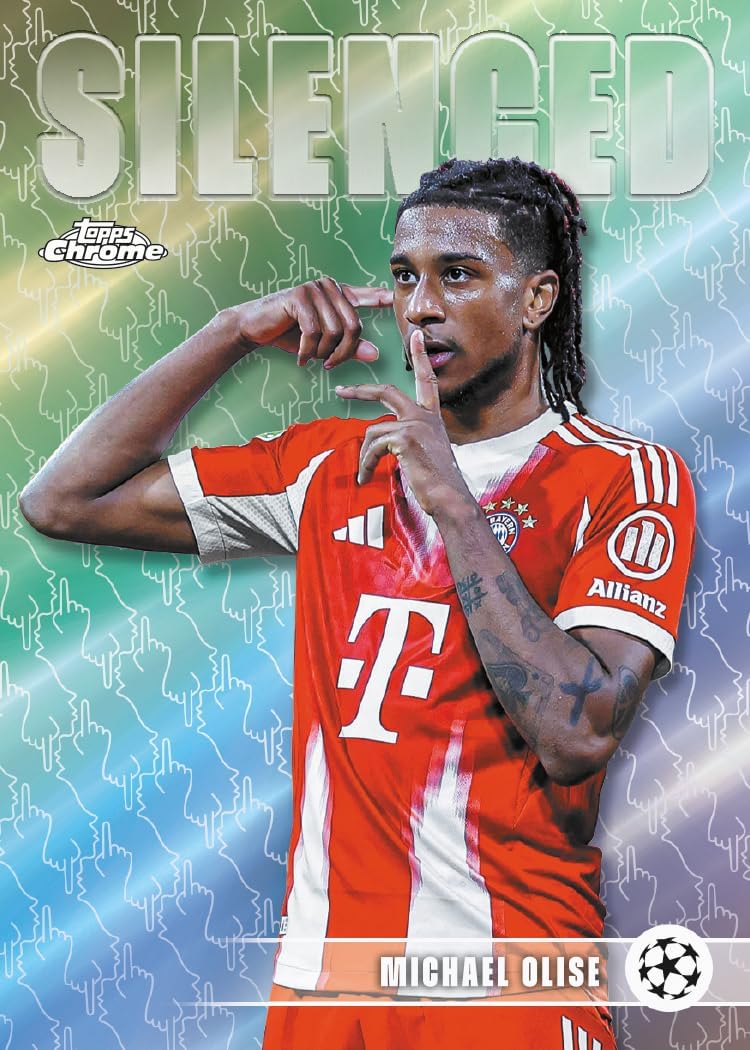 Topps Chrome® UEFA Club Competitions 2025-26 - Value Box (enthält 7 Packungen pro Box, 4 Karten pro Packung)