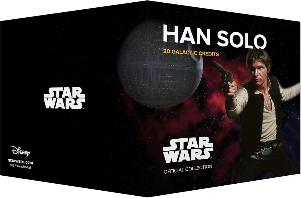 FANTASY CLUB Star Wars Original Han Solo Trilogie | Offizielles Merchandising | Limitierte Auflage mit goldenem Hologramm und UV-Effekten