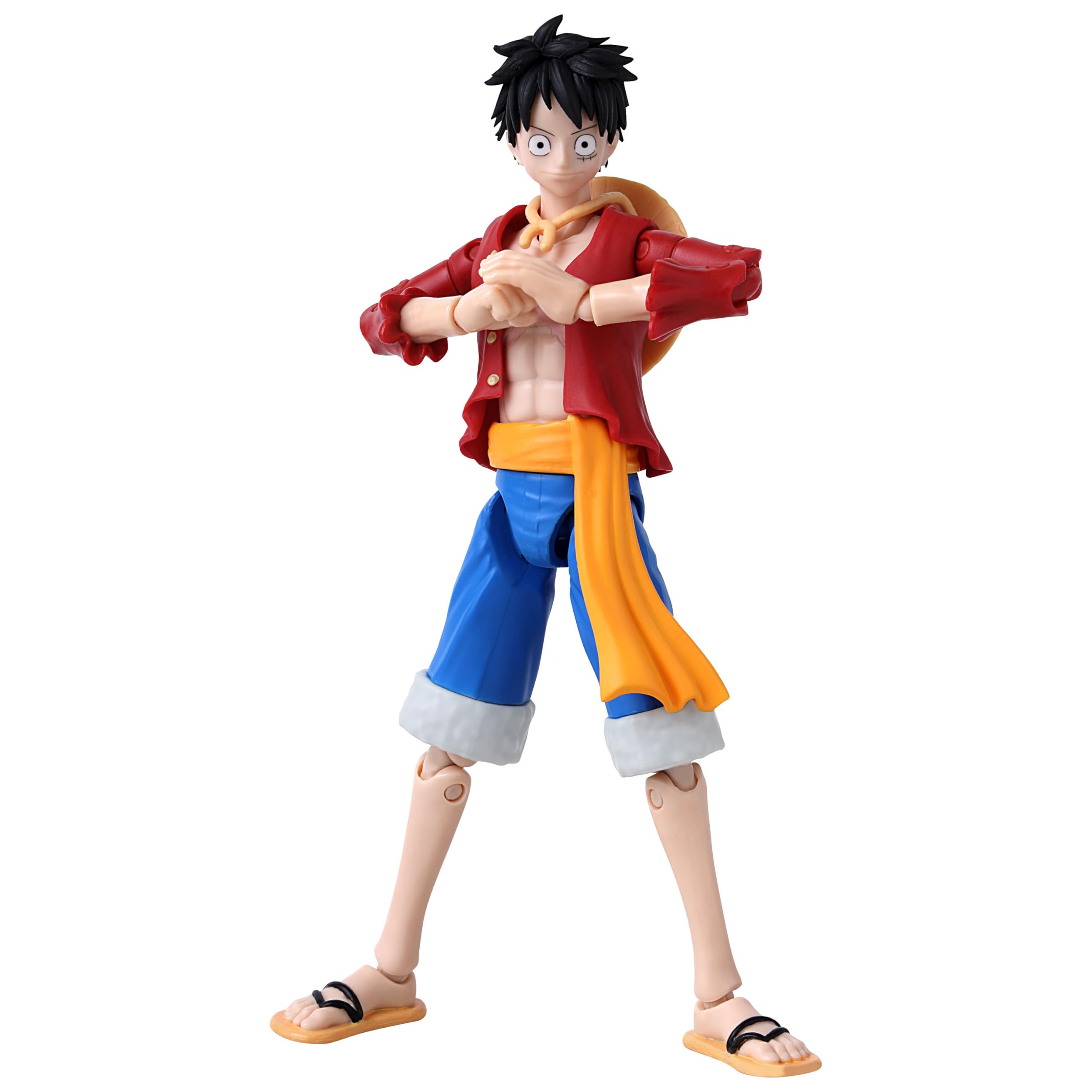 BANDAI – Anime Heroes – One Piece Figur – Lorenor Zorro 17 cm Three Sword Style – Offizielle Lizenz One Piece – Bewegliche Manga Figur Zorro 3 Schwerter – Spielzeug für Kinder ab 4 Jahren – 37052