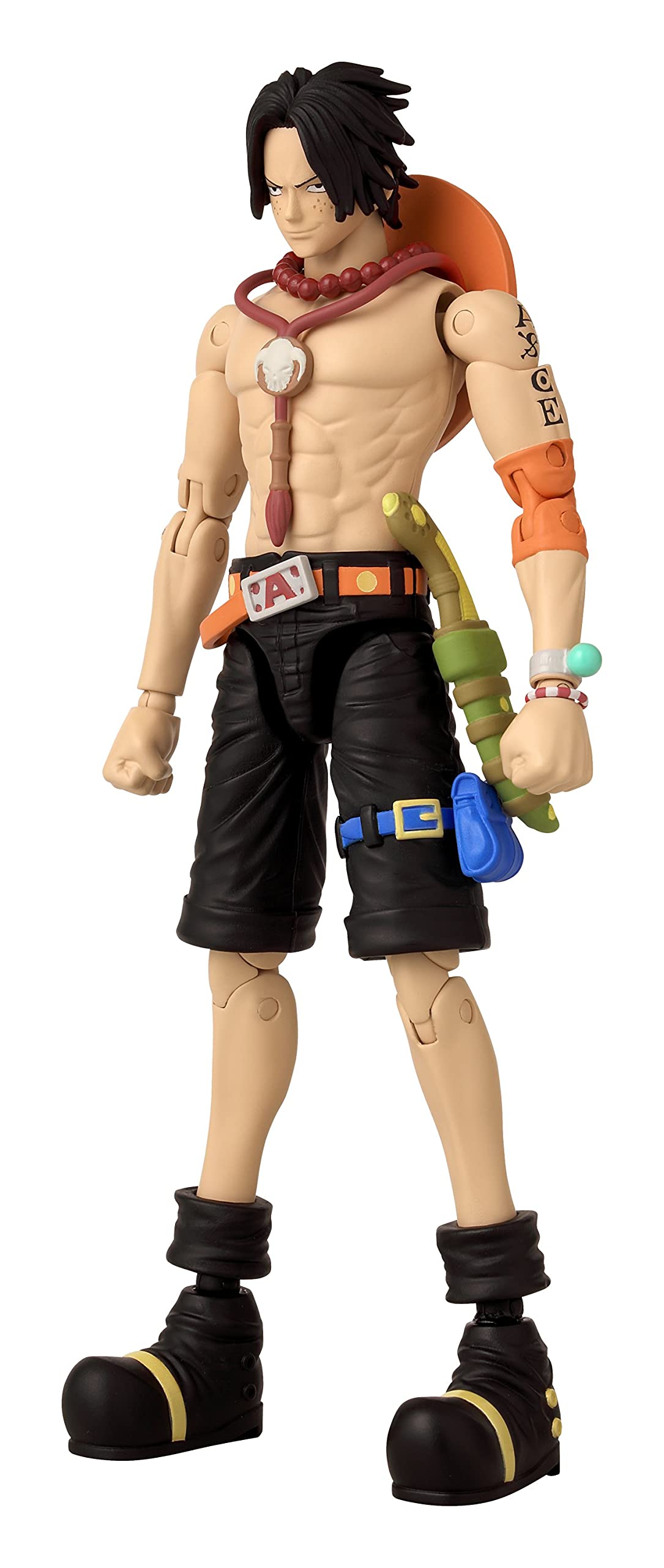 BANDAI – Anime Heroes – One Piece Figur – Lorenor Zorro 17 cm Three Sword Style – Offizielle Lizenz One Piece – Bewegliche Manga Figur Zorro 3 Schwerter – Spielzeug für Kinder ab 4 Jahren – 37052