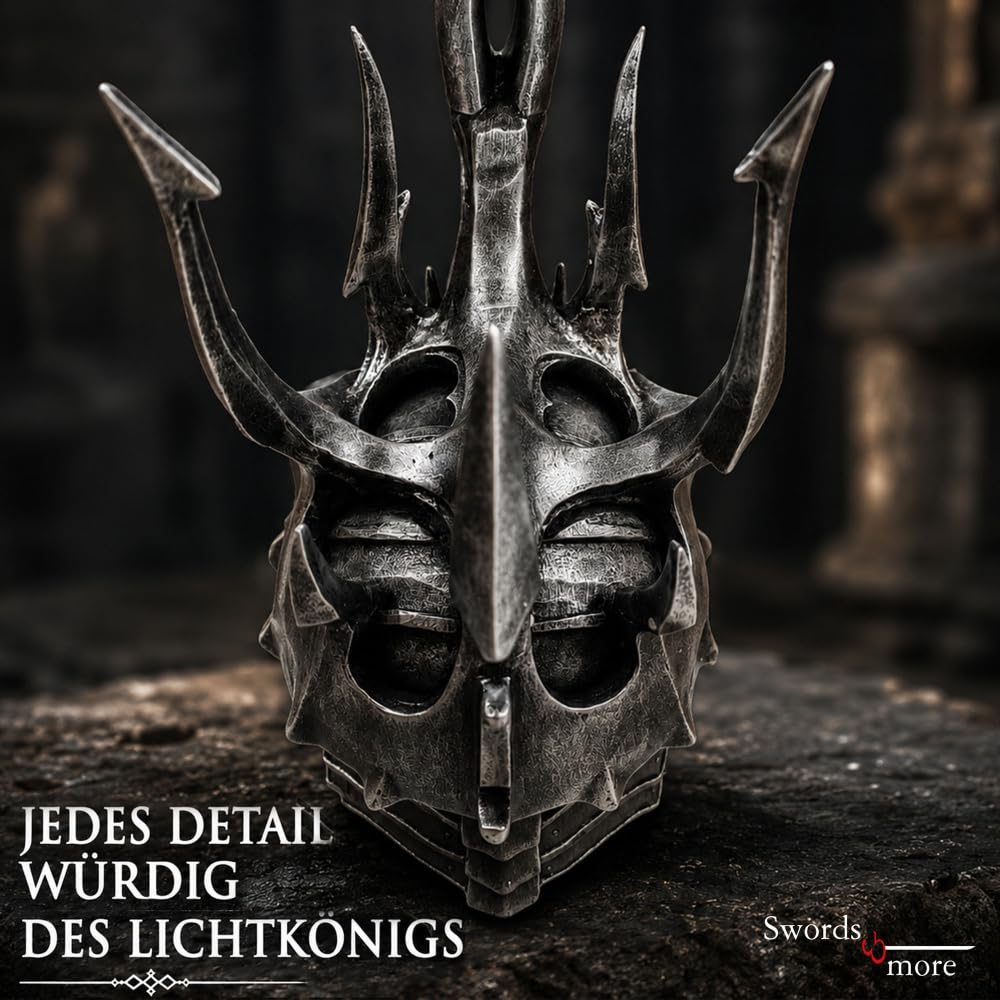 Swords and more Frostmourne Schwert Replik, Lich King Frostmourne Schwert Replikat 106 cm, World of Warcraft, Gaming Deko, Schwert aus Metall für Wow Cosplay, Deko Schwert & Gamer Geschenk