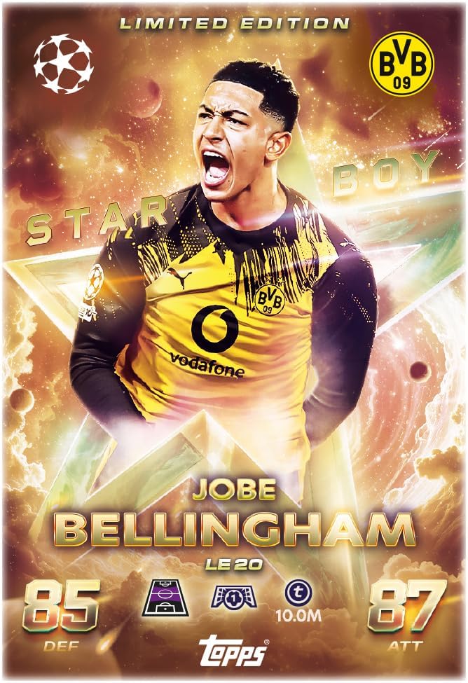 Topps UCC Match Attax 2025/26 - Full Box - Enthält 32 Päckchen mit 4 speziellen Einsteckkarten pro Packung (12 Karten pro Packung)