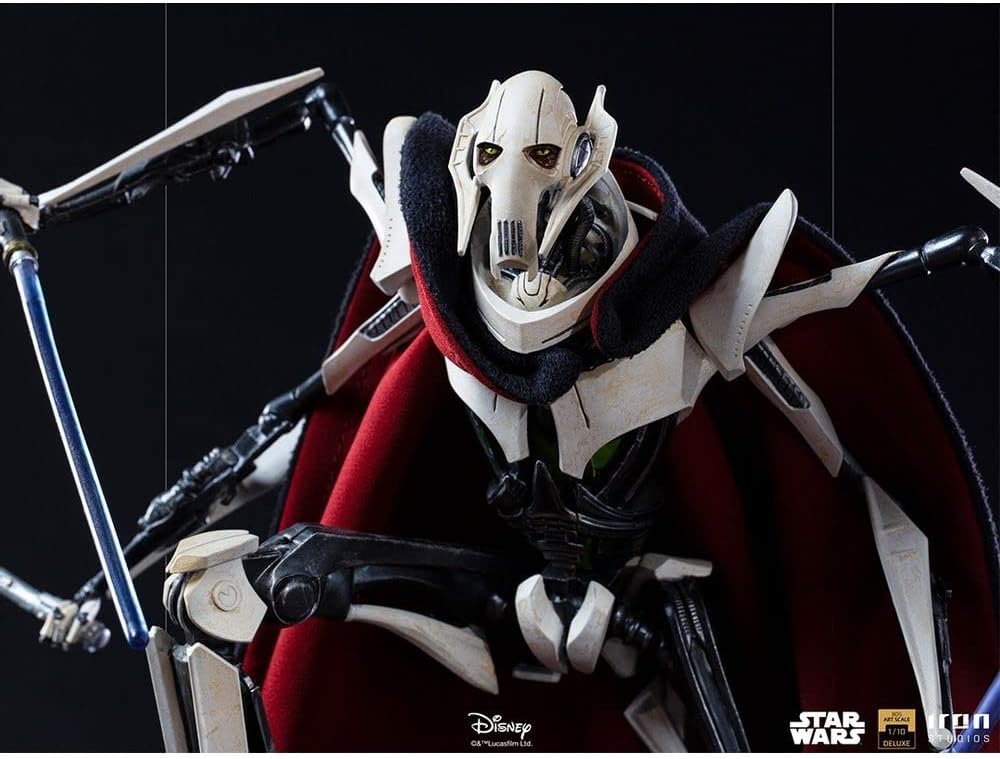 Iron Studios BDS Deluxe: Disney Star Wars - General Grievous Art Scale Polystone Statue (1/10) (LUCSWR43221-10)