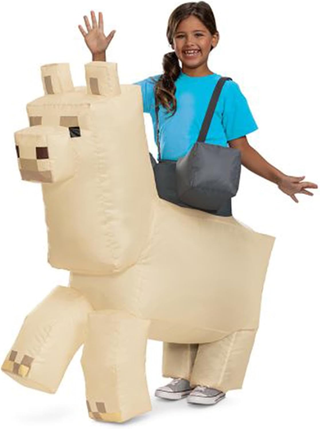 Minecraft 124349L-15L Llama Ride-ON aufblasbar (Kind), Multi, Einheitsgröße