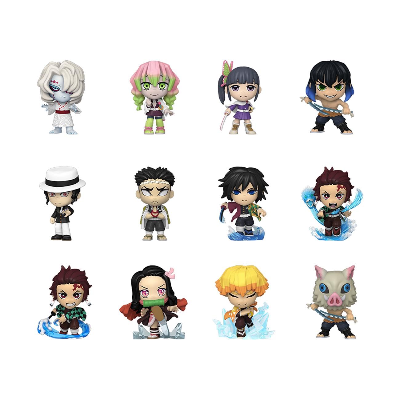 Funko Mystery Mini - Demon Slayer - 1 of 12 to Collect - Styles Vary- Vinyl-Sammelfigur - Geschenkidee - Offizielle Handelswaren - Spielzeug Für Kinder und Erwachsene - Anime Fans und Display