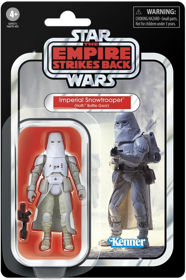 Star Wars The Vintage Collection Imperialer Schneetruppler (Hoth Ausrüstung), Star Wars: Das Imperium schlägt zurück Action-Figur (Skala 9,5 cm)