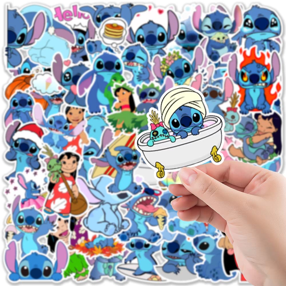 100 Stück One Piece Aufkleber für Wasserflaschen, Laptop, Computer, Skateboard, niedliches Aufkleber-Geschenk für Kinder, Teenager, wasserdicht