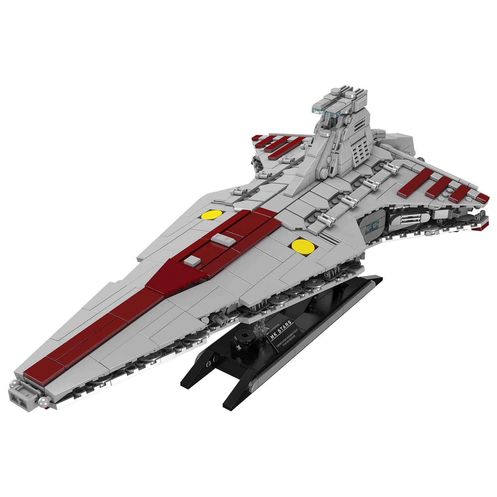 13135 Imperial Sternenzerstörer Spielzeug mit 3 Mini-Raumschiffen,11885 Klemmbausteine Technik Sternenzerstörer, Sammlerstück für Erwachsene,kompatibel mit UCS Super Star Destroyer