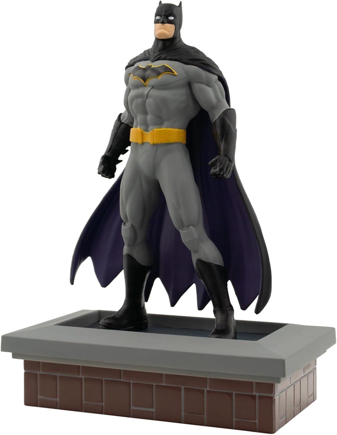 DC Comics Batman - Bullyland Figur, perfekt als Spielzeug, Dekoration und kleines Geschenk für Kinder ab 3 Jahren und Sammler, detailgetreue 15 cm Justice League Sammelfigur für Kidults 11240