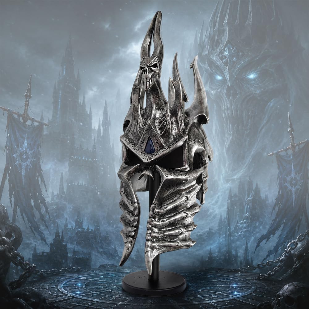 Swords and more Frostmourne Schwert Replik, Lich King Frostmourne Schwert Replikat 106 cm, World of Warcraft, Gaming Deko, Schwert aus Metall für Wow Cosplay, Deko Schwert & Gamer Geschenk