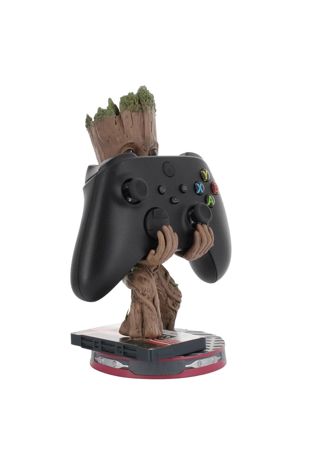 Cableguys Marvel Smiley Toddler Groot Controller Halter & Handy Ständer - Gaming Zubehör für Schreibtisch-Setup, Ständer Kompatibel mit Xbox-, PlayStation- & den meisten Standard-Controllern