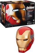 Marvel Legends Series Iron Man elektronischer Premium Helm mit Lichteffekten, Avengers: Endgame Rollenspielartikel für Erwachsene