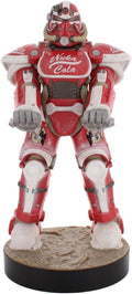 Cableguys Fallout Nuka Cola Power Armour Controller Halter & Handy Ständer - Gaming Zubehör für Schreibtisch-Setup, Ständer Kompatibel mit Xbox-, PlayStation- & den meisten Standard-Controllern