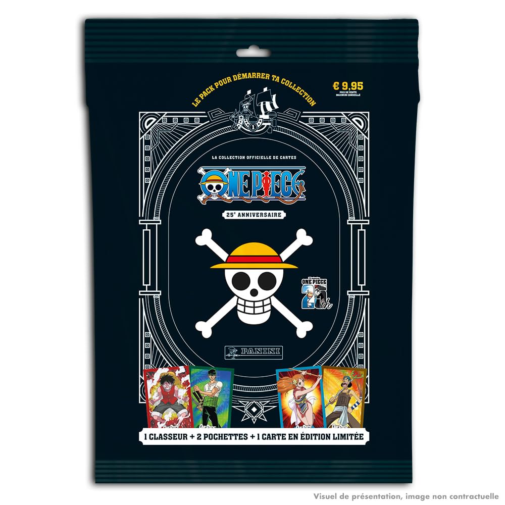 Panini One Piece Trading Cards 25EME Anniversary Box mit 18 Taschen (8 Karten), 004897BOX18F