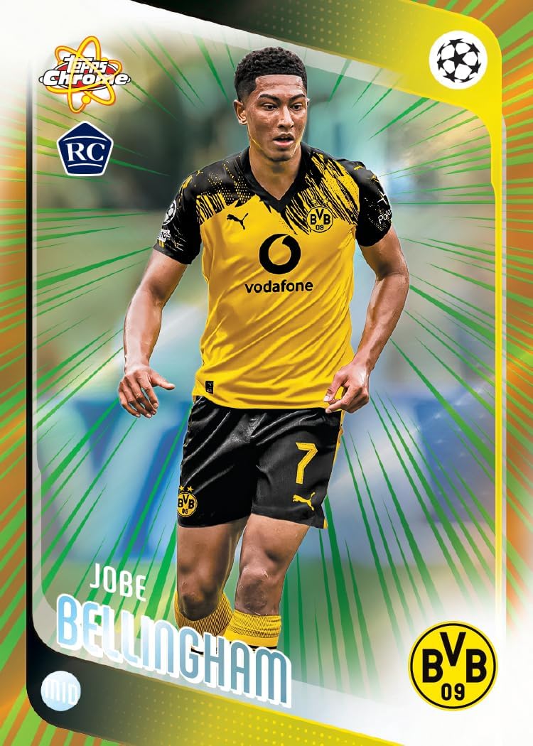 Topps Chrome® UEFA Club Competitions 2025-26 - Value Box (enthält 7 Packungen pro Box, 4 Karten pro Packung)