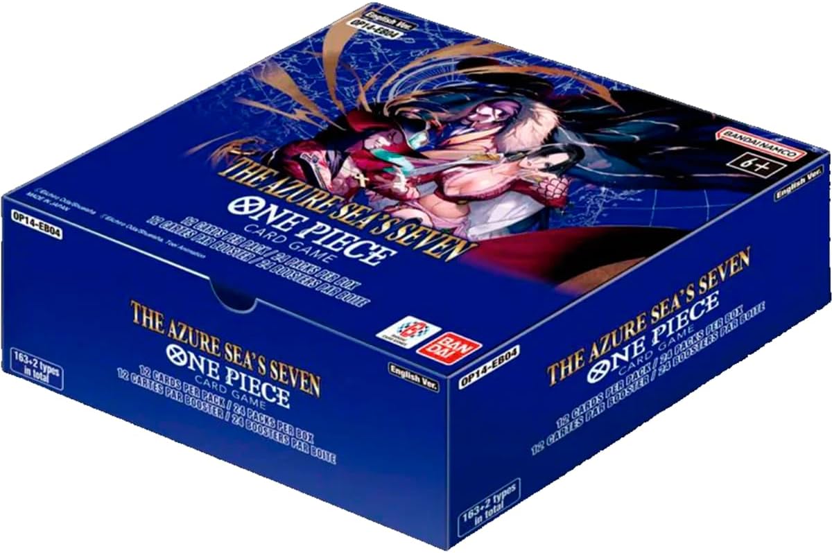One Piece TCG: Das Azurblaue Meer der Sieben Booster Box (OP-14) - 24 Packungen